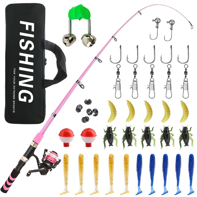 Kids Adult Beginner Fishing Ro - огляд і ціна Reel Bag