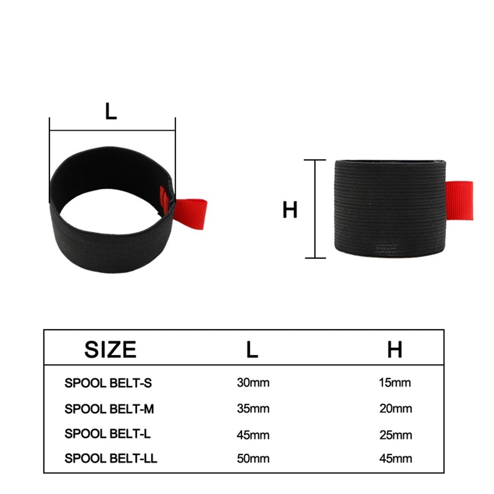 4Pcs/Pack Fishing Spool Belts  - огляд і ціна Reel Spare Spool