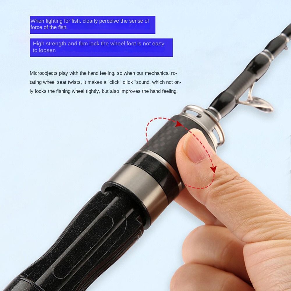 Telescopic Fishing Rod Full Ki - огляд і ціна Spincast Reel