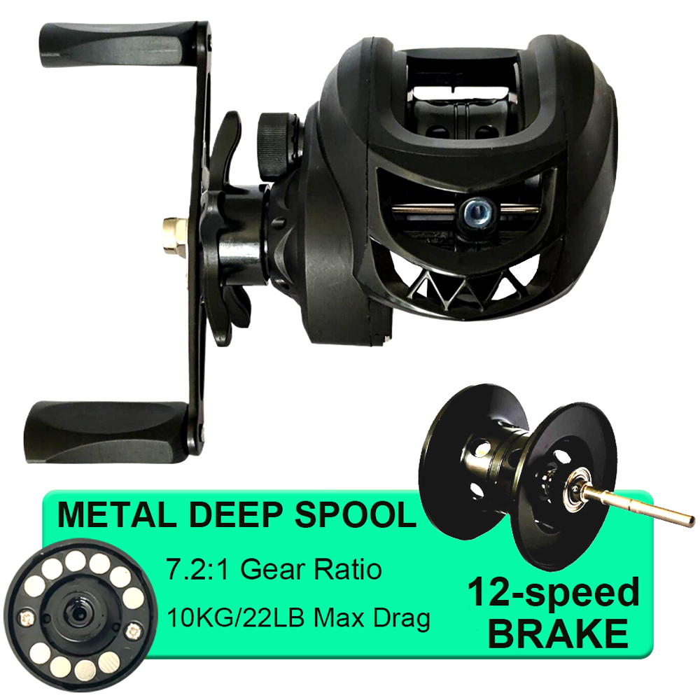 Fishing Set Bait Casting Lure  - огляд і ціна Spincast Reel