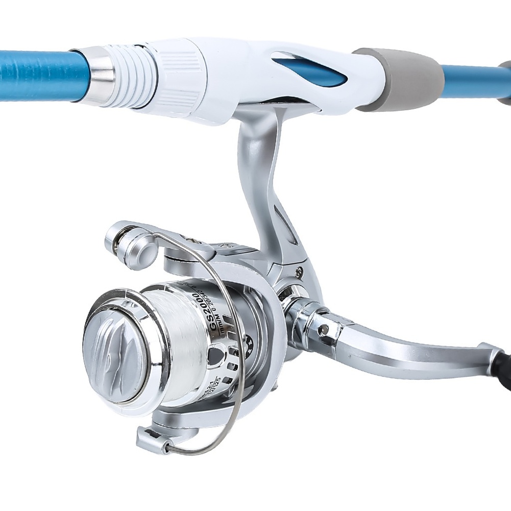 Blue White 1.8M Fishing Rod Re - огляд і ціна Reel Bag